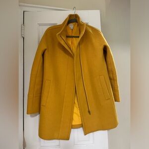 J. Crew Factory Yellow City Coat NOT FOR SALE